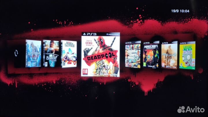 Sony Playstation 3 Slim/Прошита/Evilnat/15 Игр