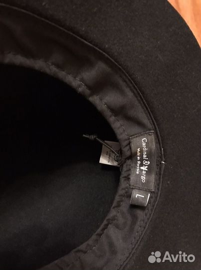 Женская шляпа шерсть