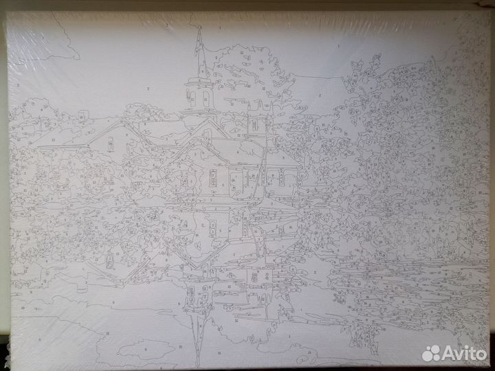 Картина рисование по номерам