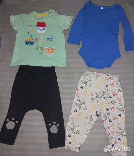 Вещи для мальчика пакетом 80