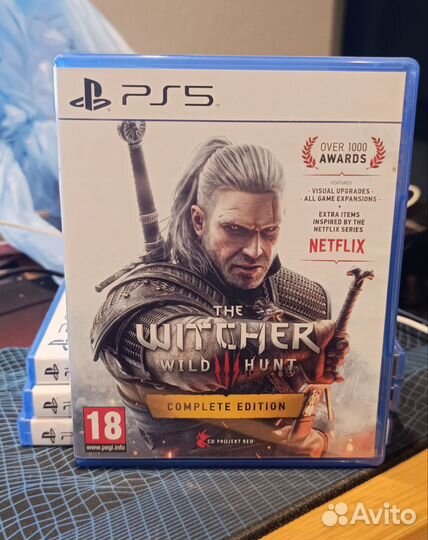 Игра The Witcher 3 Complete Edition PS5