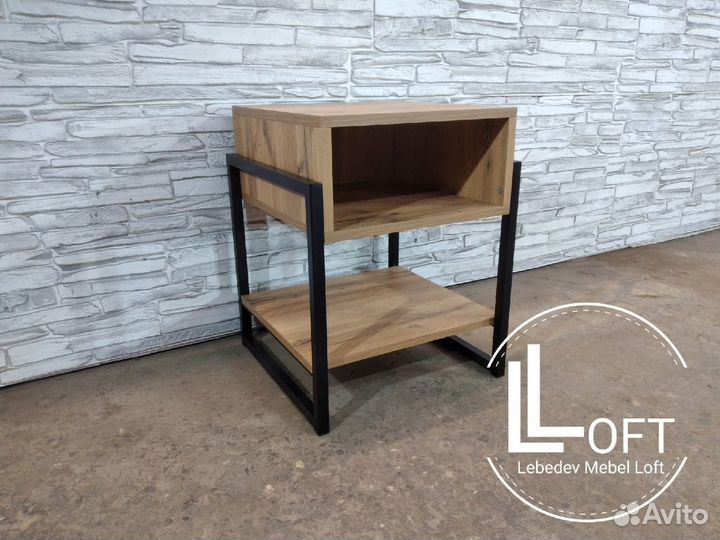 Тумба прикроватная лофт