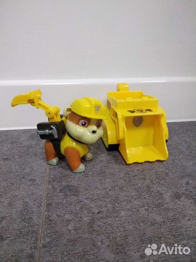 Набор щенков с машинами Щенячий патруль Raw patrol