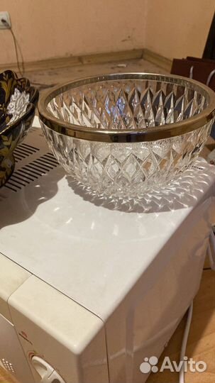 Хрустальная ваза