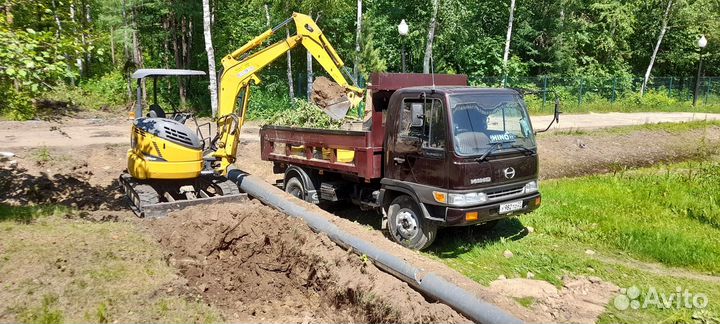 Услуги мини экскаватора