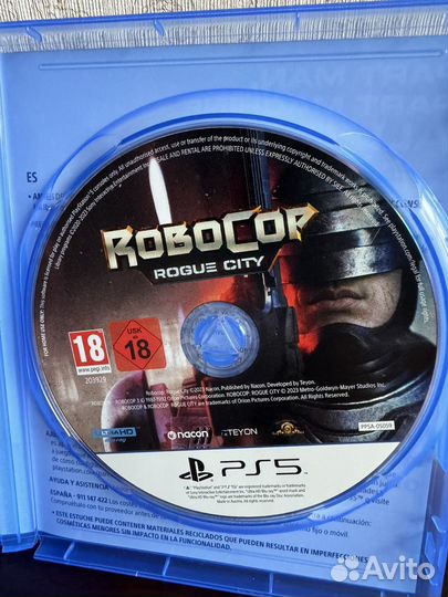 RoboCop: Rogue City (Русская версия) PS5