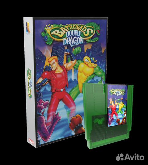 Коллекционный Battletoads Double Dragon для NES