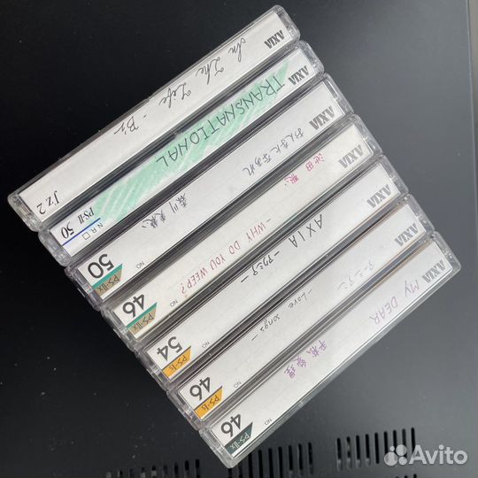 Аудиокассеты под запись и в коллекцию