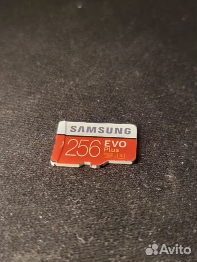 Карта памяти micro sd 256Gb Samsung Evo