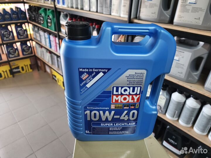 Масло моторное liqui moly 10W40 super leichtlauf 5