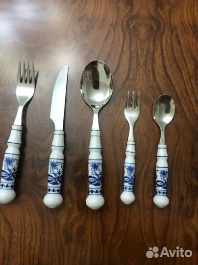 Столовые приборы фарфор