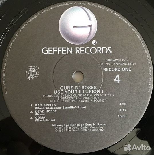 Виниловая пластинка Guns N' Roses, Use Your Illusi