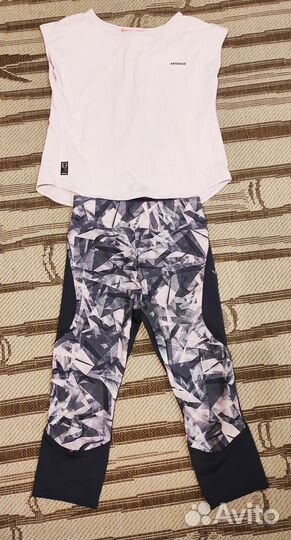 Спортивный школьный комплект на девочку 8-10 лет