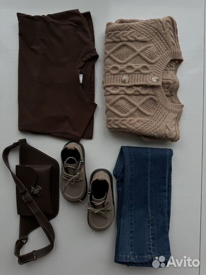 Кардиган вязаный детский