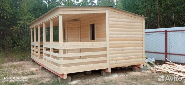 Бытовки дачные дом 6х5м утеплённо вариант
