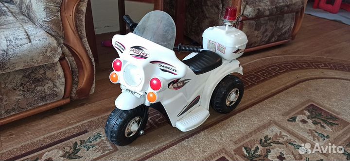 Детский мотоцикл на аккумуляторе
