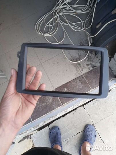 Рамка переходная магнитофон мерседес w 203