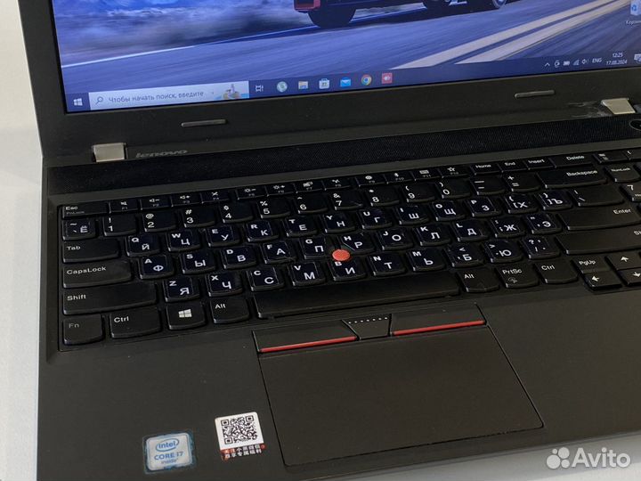 Игровой Lenovo ThinkPad i7\16gb\ssd480gb\amdr7-2gb