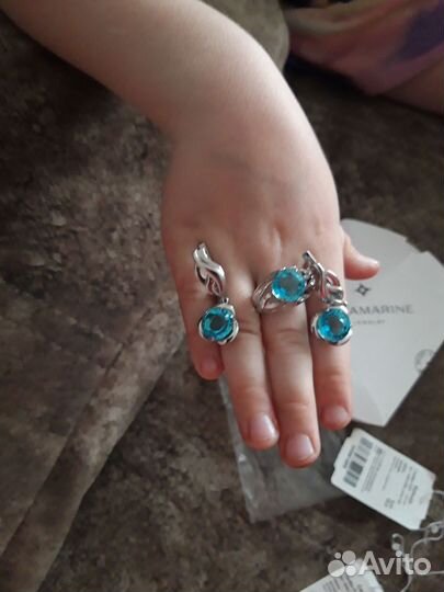 Серебряный набор