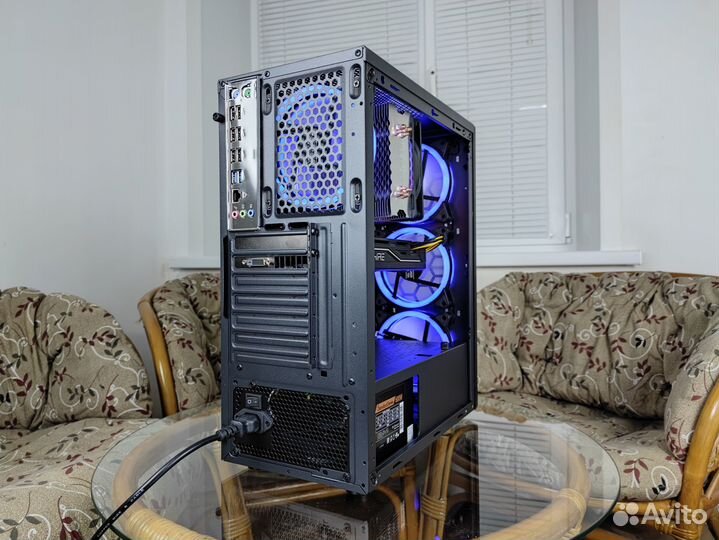 Игровой компьютер Intel 8 ядер,DDR4 16GB,RX470 8Gb