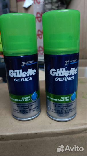 Гель для бритья gillette