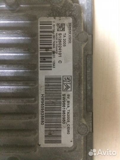 Эбу АКПП Пежо 308