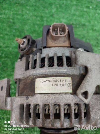 Генератор Toyota Camry XV40 2AZ-FE 2008