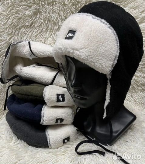 Шапка ушанка мужская