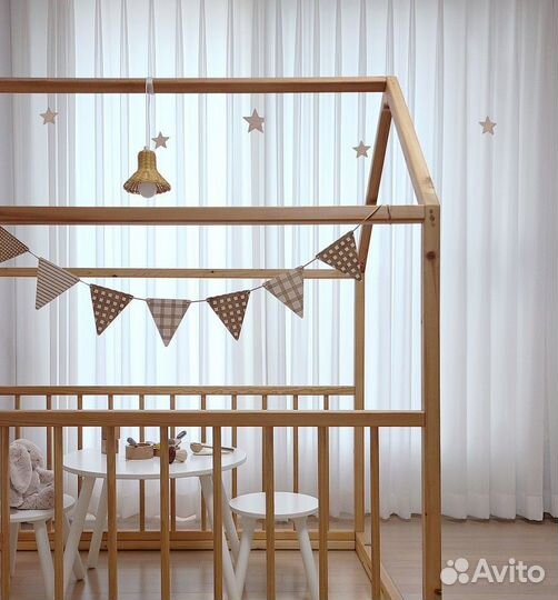 Деревянные игрушки декор для детской в наличии