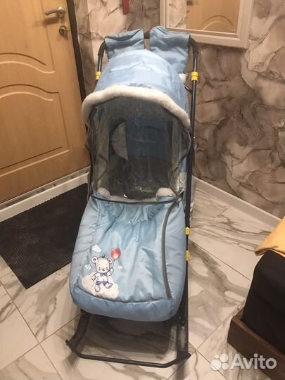 Коляска санки