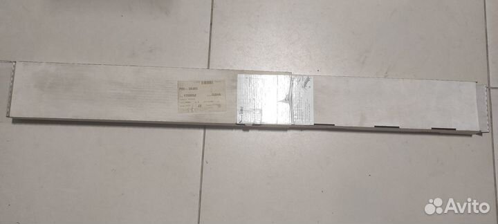 Накладка защитная на задний бампер Ford Focus 3