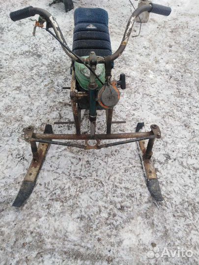 Самодельный снегокат