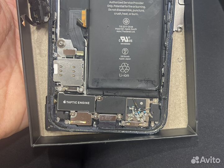 Нижний шлейф iPhone 12 оригинал