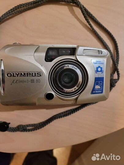 Пленочный фотоаппарат olympus mju iii 80