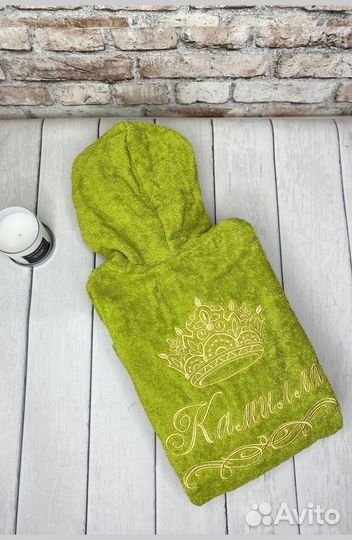 Халат с вышивкой