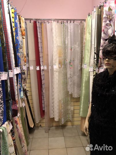 Готовый бизнес магазин Ткани