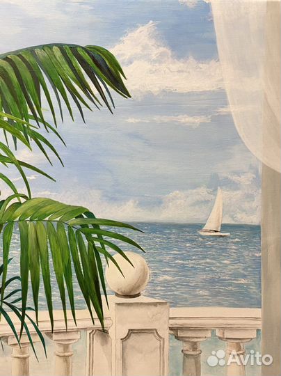 Картина в интерьер. Гипсокартон