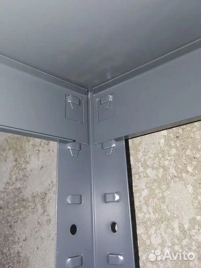 Стеллаж металлический power 912х1824х300/ черный