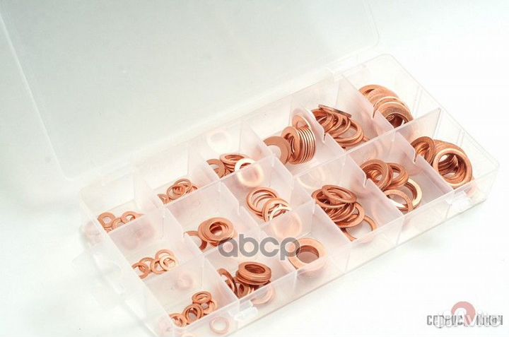 Набор шайб медных (150 шт) 