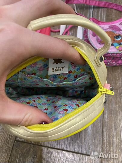 Сумка детская (3шт) свинка Пеппа, lol