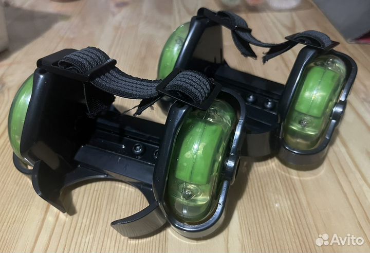 Новые ролики на пятку