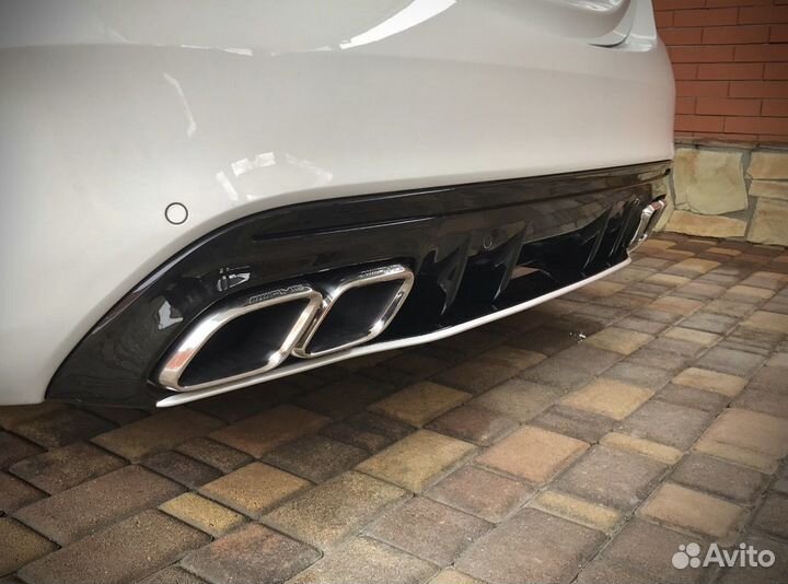 Диффузор Mercedes C Class w205 63 AMG