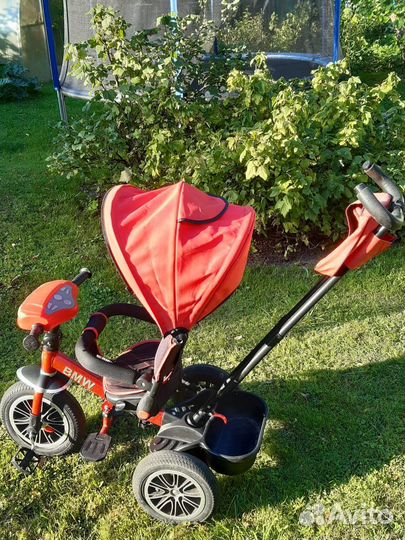 Трехколесный велосипед BMW