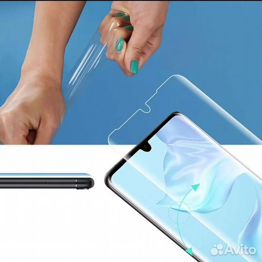 Гидрогелевая пленка на телефон tecno