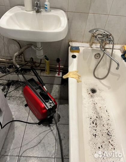 Прочистка канализации Устранение засоров