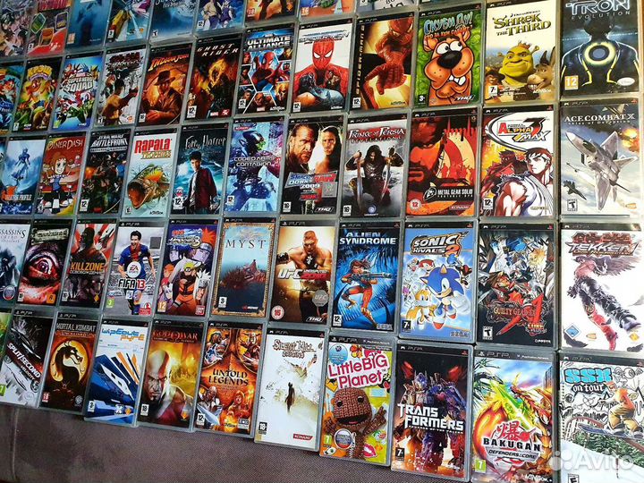 UMD диски на PSP