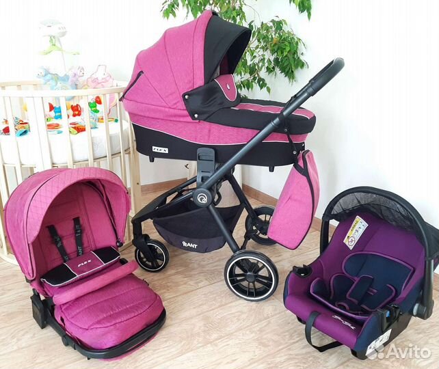 Коляска 3в1 Rant (Carrello)