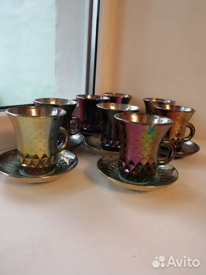 Сервиз на 8 персон кофейный