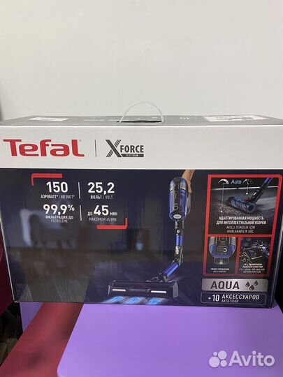 Пылесос Tefal XForce Flex 12.60 Aqua TY98C0WO
