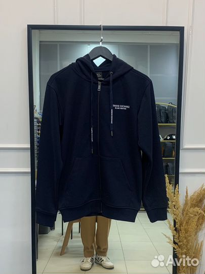 Зип худи armani exchange